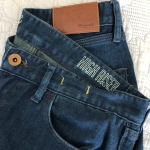 Madewell High Riser Skinny Jeans